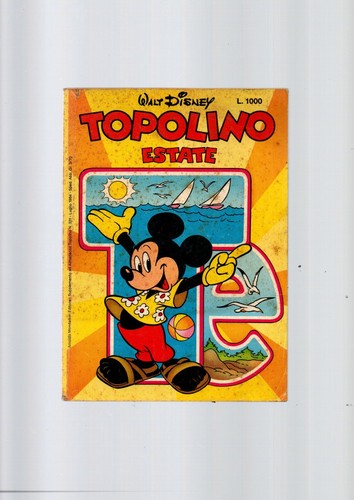 Topolino estate 1984 - estate,
