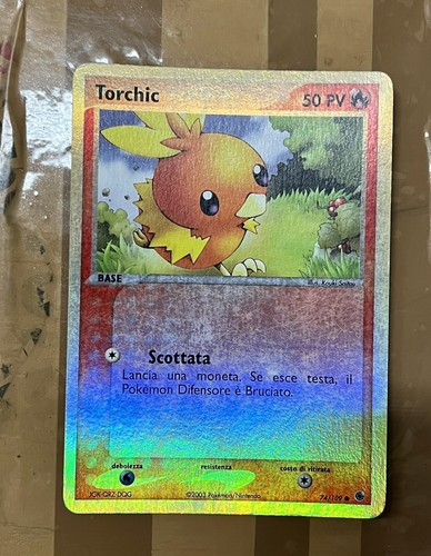 Pokemon card torchic 106 - pokemon,