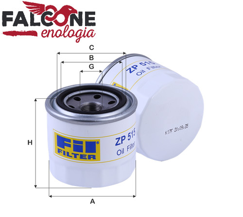 Filtro olio motore - motore, trattore
