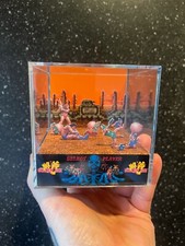 Diorama ascia dorata cubo