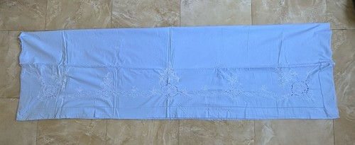 Lenzuolo matrimoniale azzurro - lenzuolo,