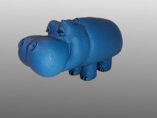 Ippopotamo Pippo Lines Armando Testa Pubblicità D'epoca cm 30 perfetto