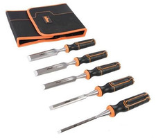 Set da 5 scalpelli per legno