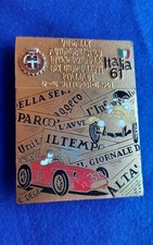 Placca Auto Rally 1961 Plakette Auto Moto Distintivo Italia61 Badge Motorrad Pin