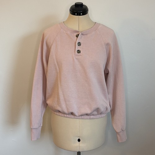 Felpa pullover hippie rosa