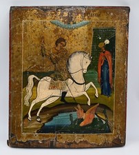 antica icona russa inizio XIX