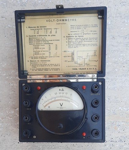 Multimetro tester vintage per