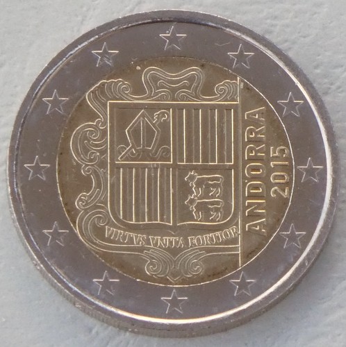 Uro moneta corso - 2, andorra