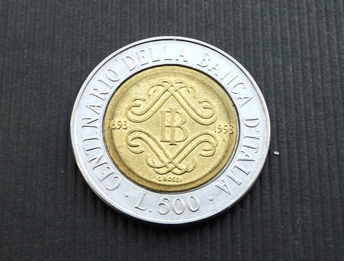 Italy 1993 500 lire - italy, 1993-r