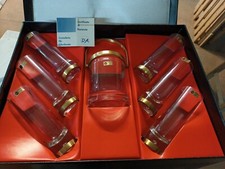 Servizio Liquori Fratelli D'Ambrosio Lavorati A Mano + Boule Ghiaccio Vintage