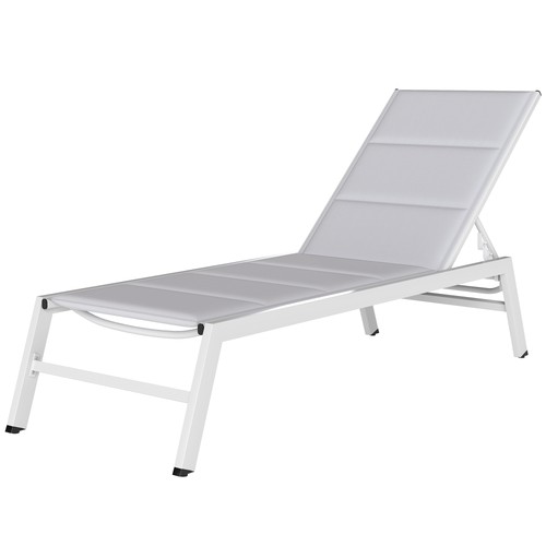 Outsunny sdraio con schienale - sdraio,