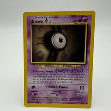 Pokémon Unown 68/75 ENG