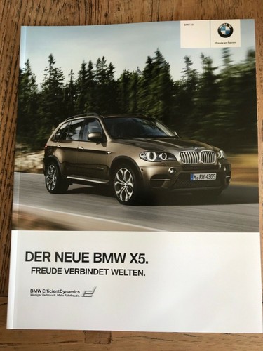 Brochure depliant bmw e70 - e70, x5