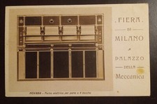 1926 Fiera di Milano - Palazzo della Meccanica - forno elettrico per pane Novara
