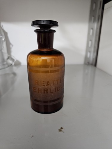 Bottiglia vetro farmacia con - farmacia,