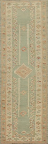 Tappeto runner kilim verde - tappeto,