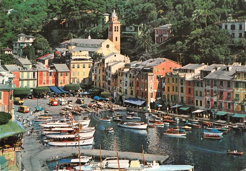 Cartolina portofino - cartolina,