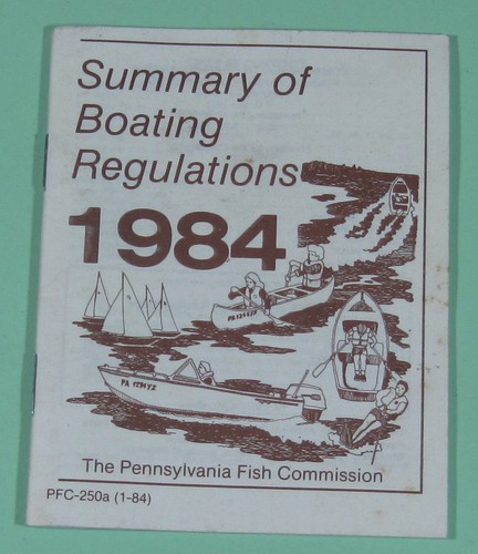 1984 pennsylvania fish - pennsylvania,