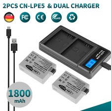 Batteria 2x LP-E5 per Canon