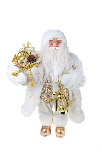 Pupazzo babbo natale con doni - natale,