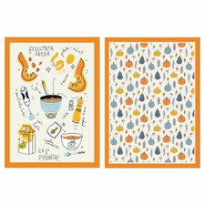 Set due asciugapiatti cucina