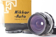 [Ottimo come nuovo] Nikon NIKKOR Auto 28 mm f/3,5 obiettivo MF dal Giappone #712