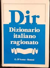 Dizionario italiano ragionato