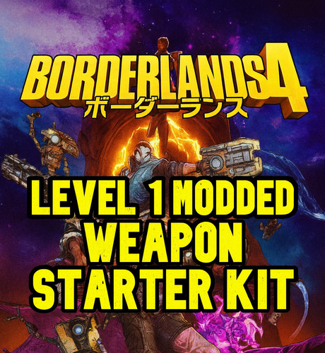 Borderlands modded level 1 - level,