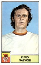figurina CALCIATORI PANINI 1971/72 variante tabacchi Roma Salvori