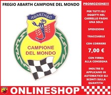 FREGIO ABARTH CAMPIONE DEL
