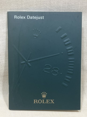 Rolex datejust booklet - rolex, 2011