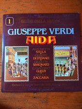 Giuseppe Verdi – Aida - DMV-01 – Gli Dei Della Musica – 1 LP 12" 33 ⅓