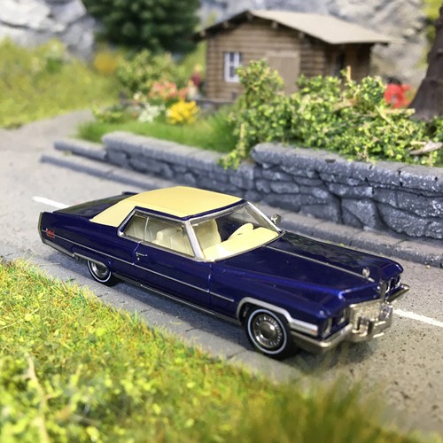 Cadillac coupé deville - cadillac, bleu