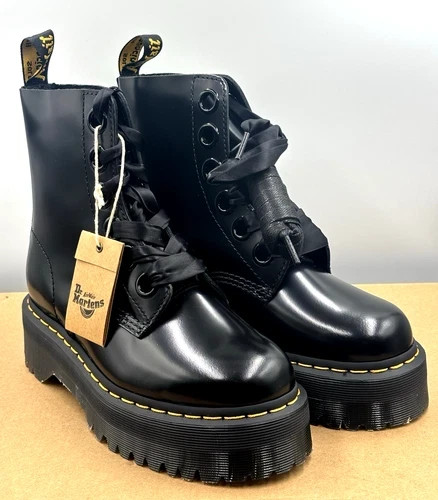 Stivali martens neri molly - neri,