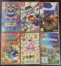 GIOCHI LOTTO NINTENDO SUPER MARIO PARTY WARIO WARE BIG BRAIN DIGIMON MIITOPIA
