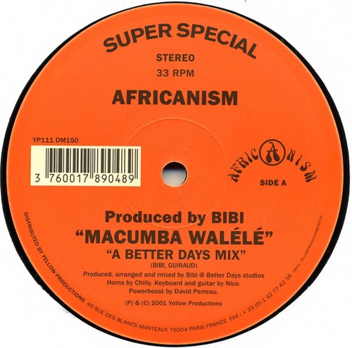 Africanism macumba walélé - -,