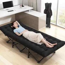 Lettino da campeggio pieghevole 200 kg lettino da campeggio pieghevole letto da campo lettino letto per ospiti viaggio