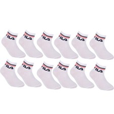 3 Paia Calza Bambino Sportiva Uomo Fila F8338 in Cotone