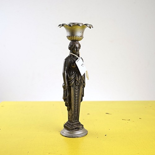 Candelabro metallo vintage - candelabro, in