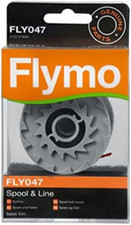 Flymo FLY047 - Testina filo semplice e filo tagliabordi, per decespugliatore Sab