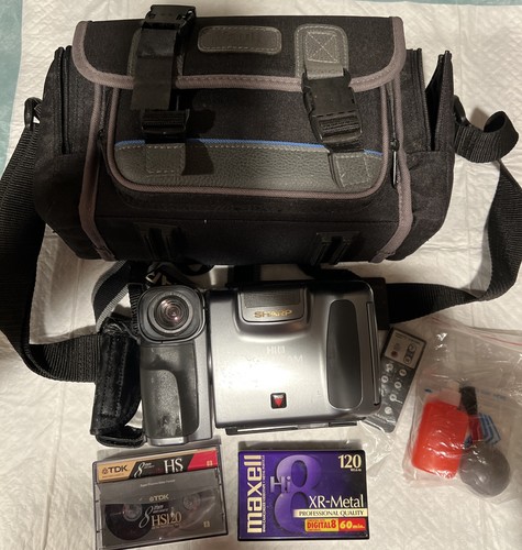 Videocamera sharp h550u 8mm - videocamera,