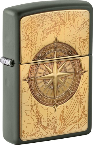 Accendino zippo bussola - accendino,
