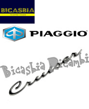 656749 - ORIGINALE PIAGGIO TARGHETTA BAULETTO ANTERIORE 250 400 BEVERLY CRUISER