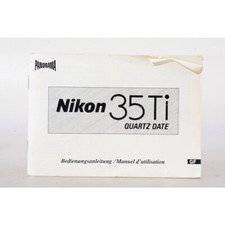 Nikon 35 TI manuale istruzioni