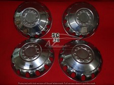 COPPA RUOTA FIAT 600 850 750 ABARTH SET 4-PEZZI