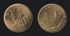 SAN MARINO 200 LIRE 1997 LA