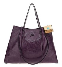 Borsa a tracolla Gabs Sashi Naplak Black M borsa Melanzana viola