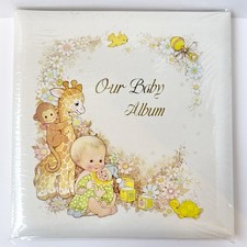 Vintage 1970s Baby Book Photo