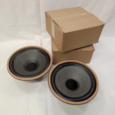 Coppia Woofer Audax 5176 d. 28 cm NOS con scatole originali