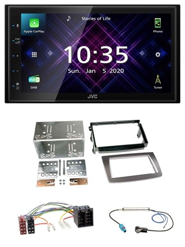 Jvc dab 2din - dab, usb